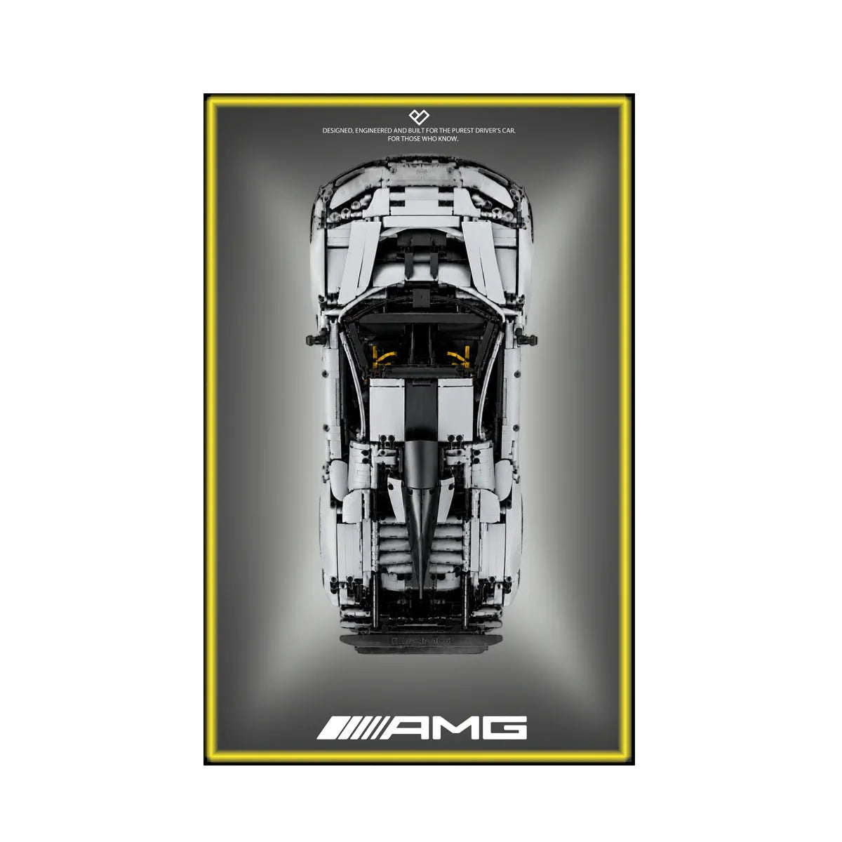 Wall Display Frame for CaDA Mercedes-AMG ONE