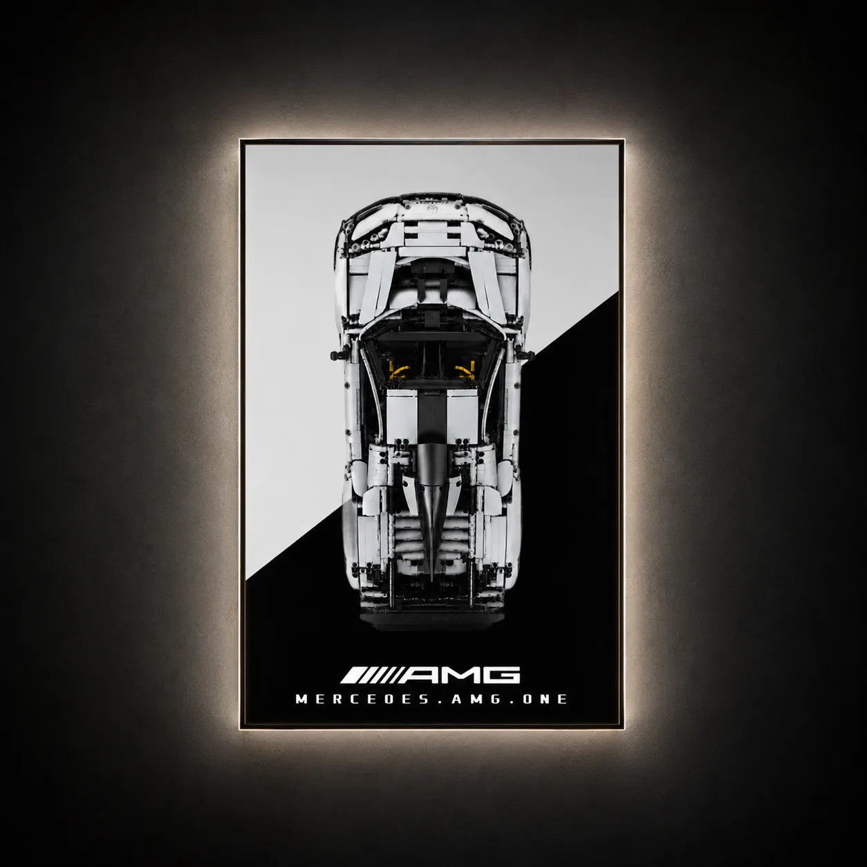 Wall Display Frame for CaDA Mercedes-AMG ONE