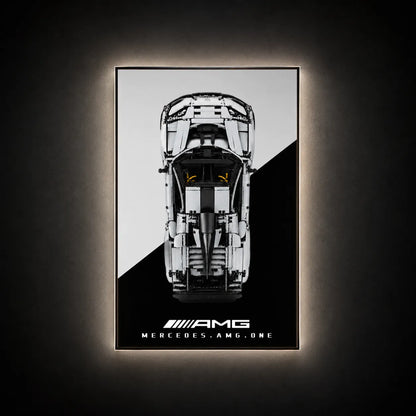 Wall Display Frame for CaDA Mercedes-AMG ONE