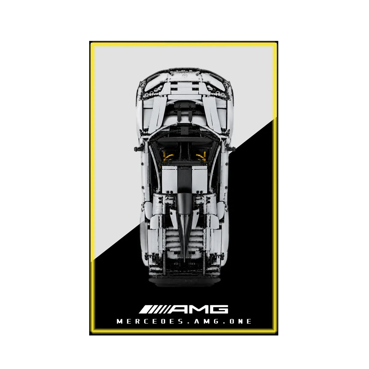 Wall Display Frame for CaDA Mercedes-AMG ONE