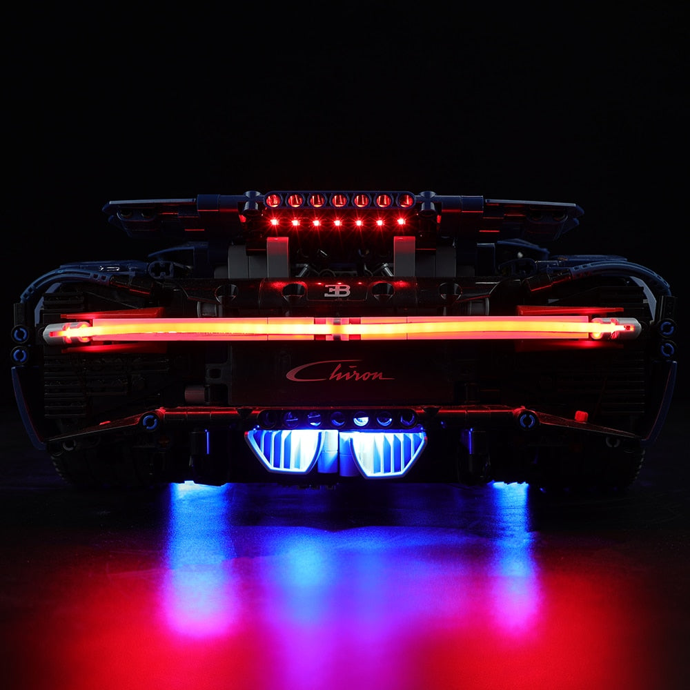 LED Light Kit for LEGO® Technic™ Bugatti Chiron 42083