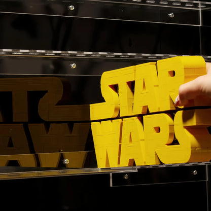 124 LEGO® Star Wars™ Minifigures Wall Display Case