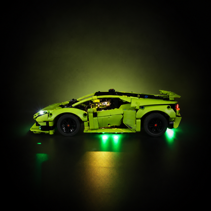 Premium-Wanddisplay kompatibel mit LEGO® Technic™ McLaren F1 42141 Stil D