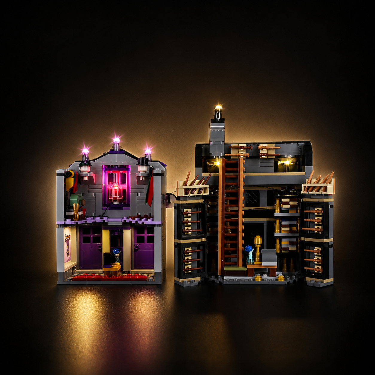 LED Light Kit for LEGO® Ollivanders™ & Madam Malkin’s 76439