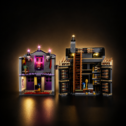 LED Light Kit for LEGO® Ollivanders™ & Madam Malkin’s 76439