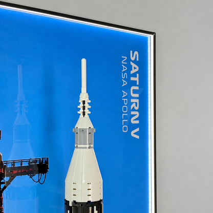 LED-Wanddisplayrahmen für Lego® Concorde Set (10318)
