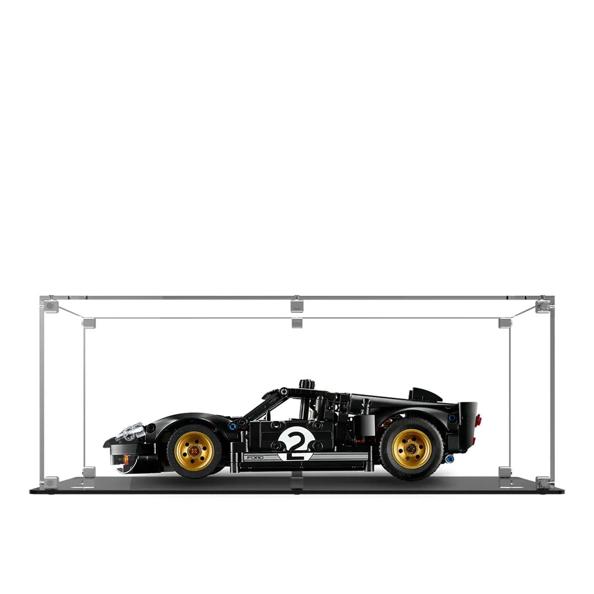 Acrylic Display Case Compatible with LEGO® 1966 Ford GT40 MKII Race Car 42223 - brickzonehub