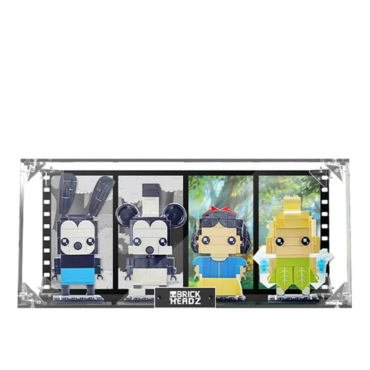 Acrylic Display Case Compatible with LEGO® BrickHeadz Disney 40622 - brickzonehub