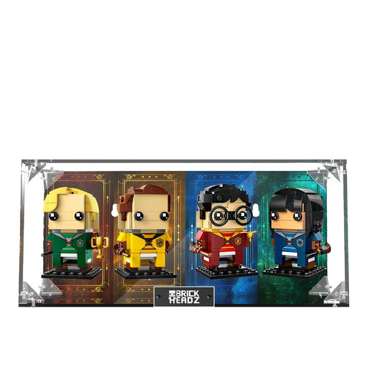 Acrylic Display Case Compatible with LEGO® BrickHeadz Harry Potter™ 40616 & 40617 - brickzonehub
