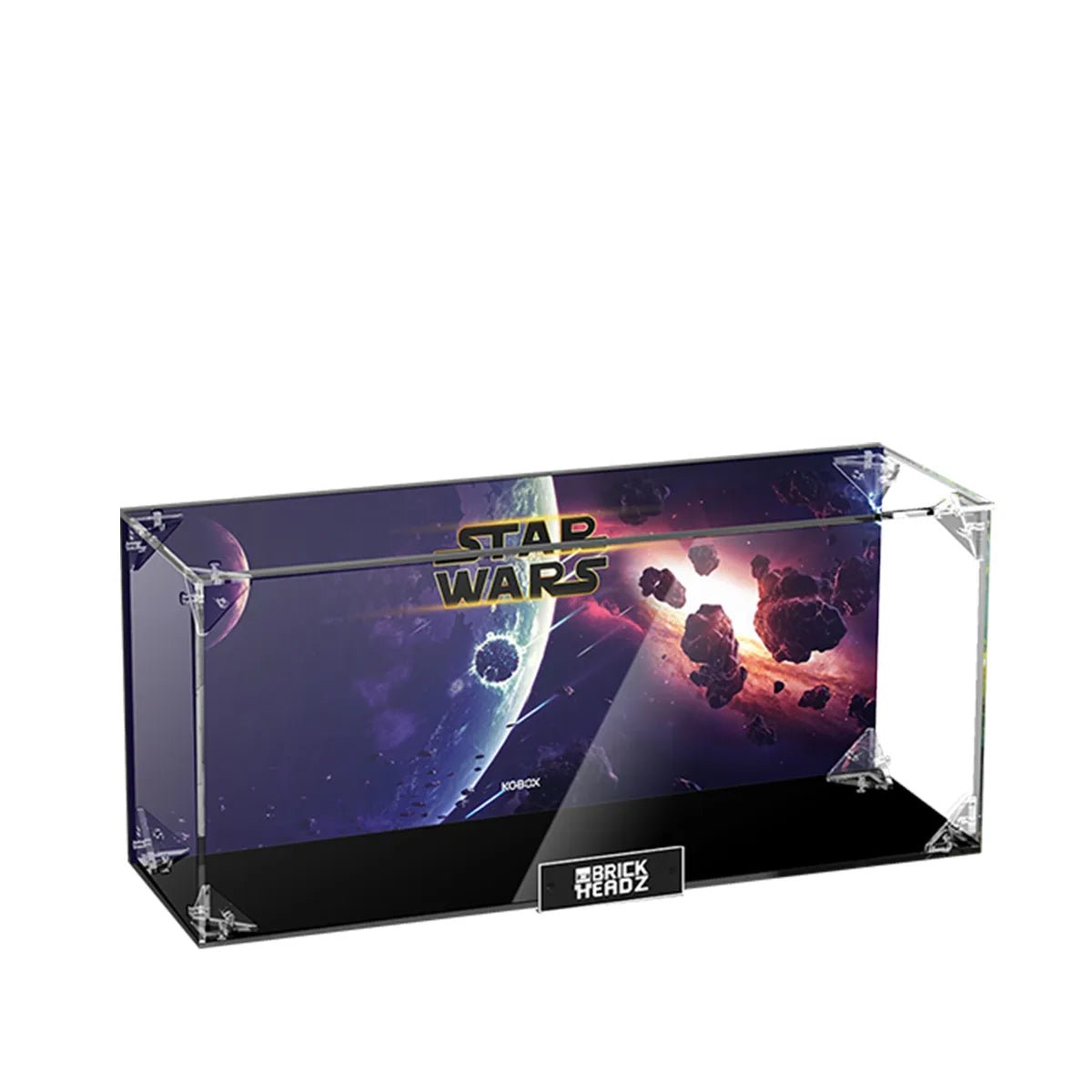 Acrylic Display Case Compatible with LEGO® BrickHeadz Star Wars 40796 - brickzonehub