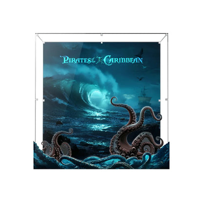 Acrylic Display Case Compatible with LEGO® Captain Jack Sparrow’s Pirate Ship 10365 - brickzonehub