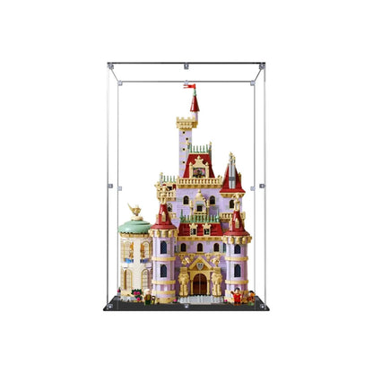 Acrylic Display Case Compatible with LEGO® Disney™ Beauty and the Beast Castle 43263 - brickzonehub