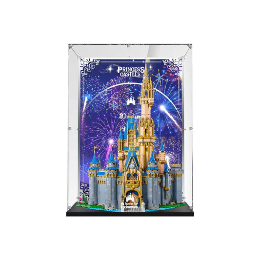 Acrylic Display Case Compatible with LEGO® Disney™ Castle 43222 - brickzonehub