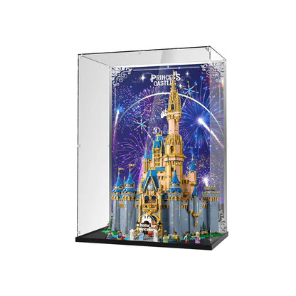 Acrylic Display Case Compatible with LEGO® Disney™ Castle 43222 - brickzonehub