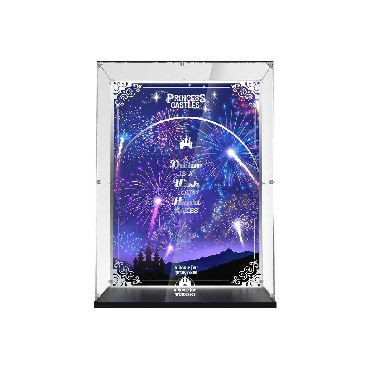 Acrylic Display Case Compatible with LEGO® Disney™ Castle 43222 - brickzonehub