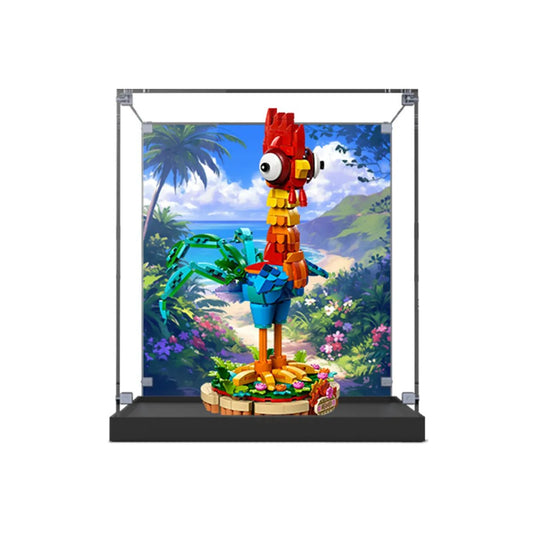 Acrylic Display Case Compatible with LEGO® Disney™ Heihei 43272 - brickzonehub