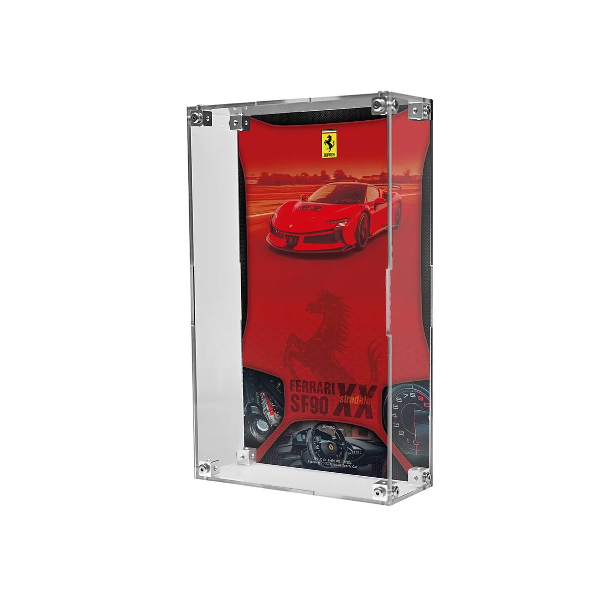 Acrylic Display Case Compatible with LEGO® F1, Supercars & Speed Champions (77242 - 77258) - brickzonehub