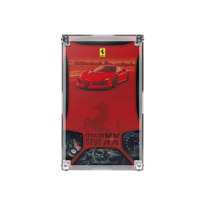 Acrylic Display Case Compatible with LEGO® F1, Supercars & Speed Champions (77242 - 77258) - brickzonehub