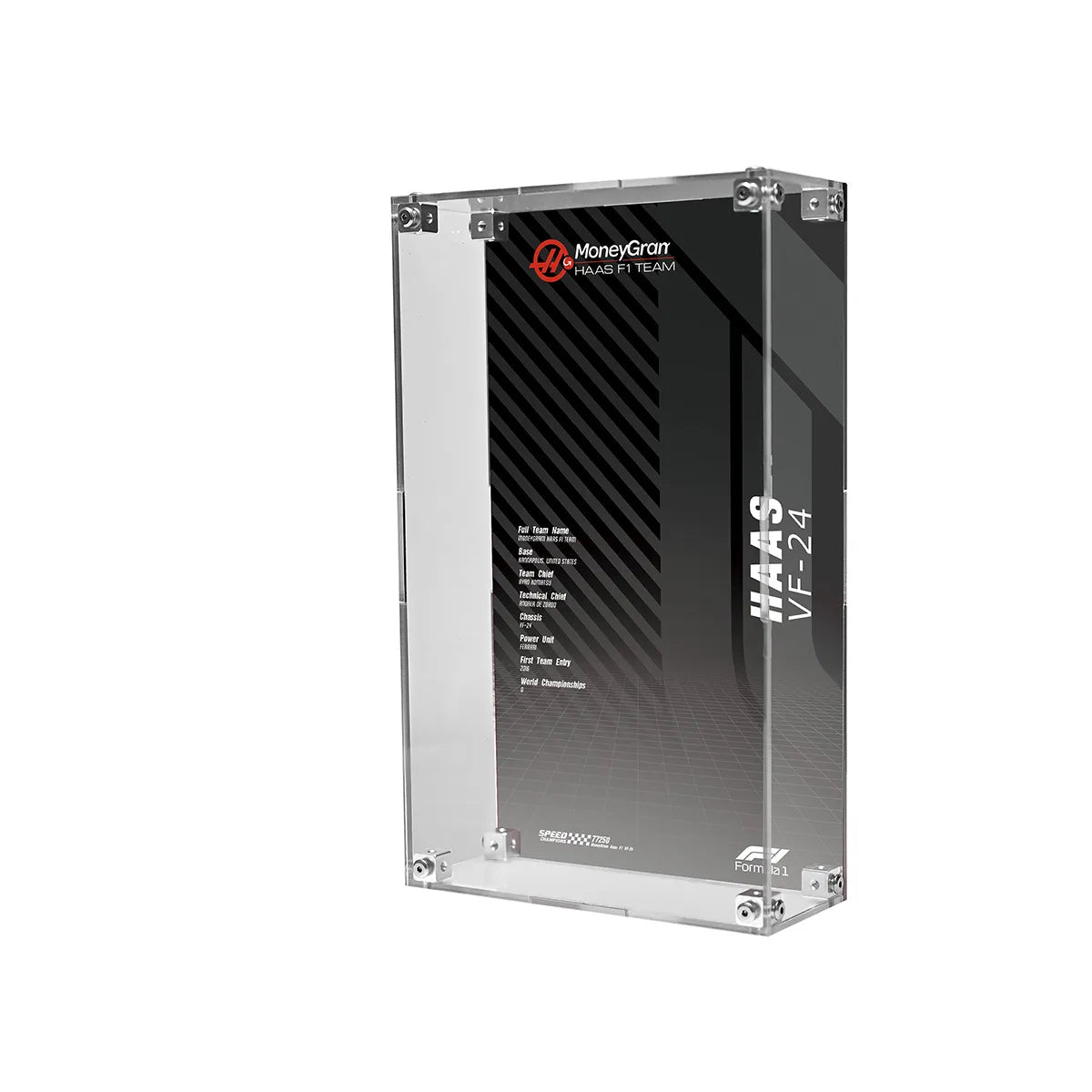 Acrylic Display Case Compatible with LEGO® F1, Supercars & Speed Champions (77242 - 77258) - brickzonehub