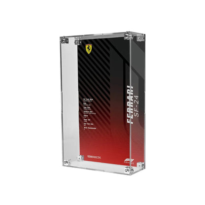 Acrylic Display Case Compatible with LEGO® F1, Supercars & Speed Champions (77242 - 77258) - brickzonehub