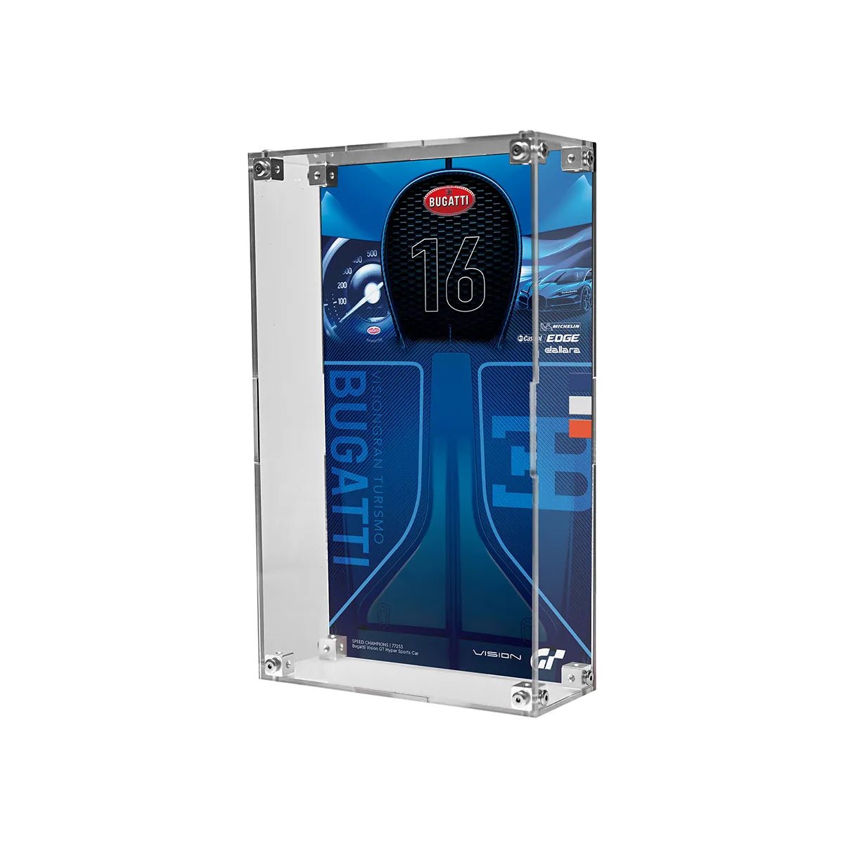 Acrylic Display Case Compatible with LEGO® F1, Supercars & Speed Champions (77242 - 77258) - brickzonehub