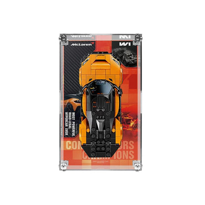 Acrylic Display Case Compatible with LEGO® F1, Supercars & Speed Champions (77242 - 77258) - brickzonehub