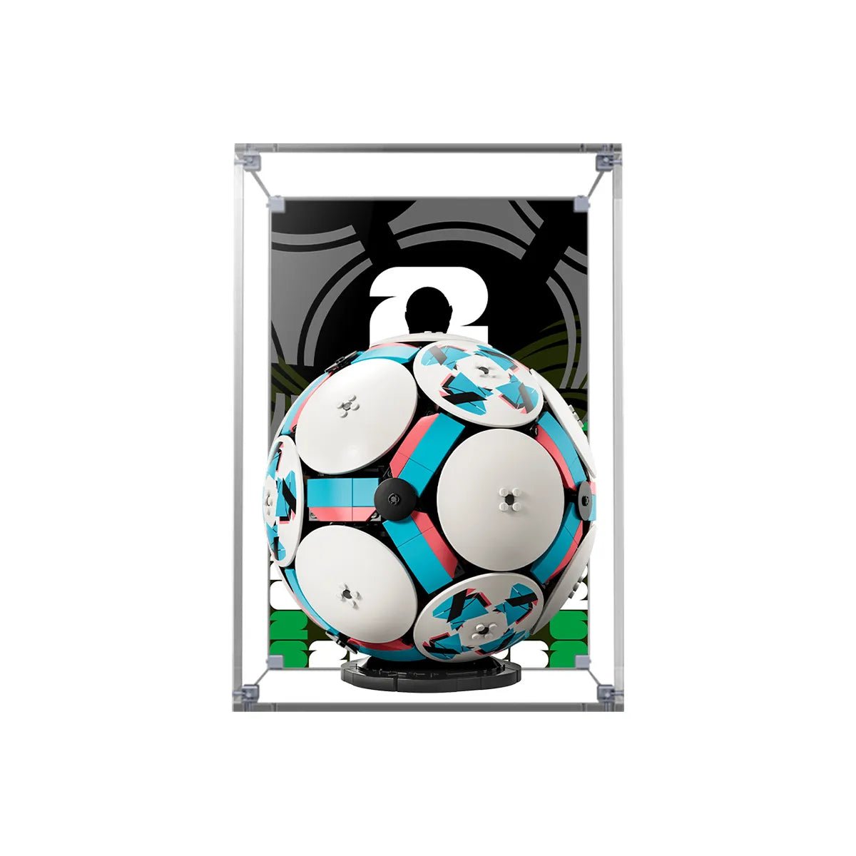 Acrylic Display Case Compatible with LEGO® Football 43019 - brickzonehub