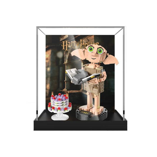 Acrylic Display Case Compatible with LEGO® Harry Potter Dobby the House - Elf 76421 - brickzonehub