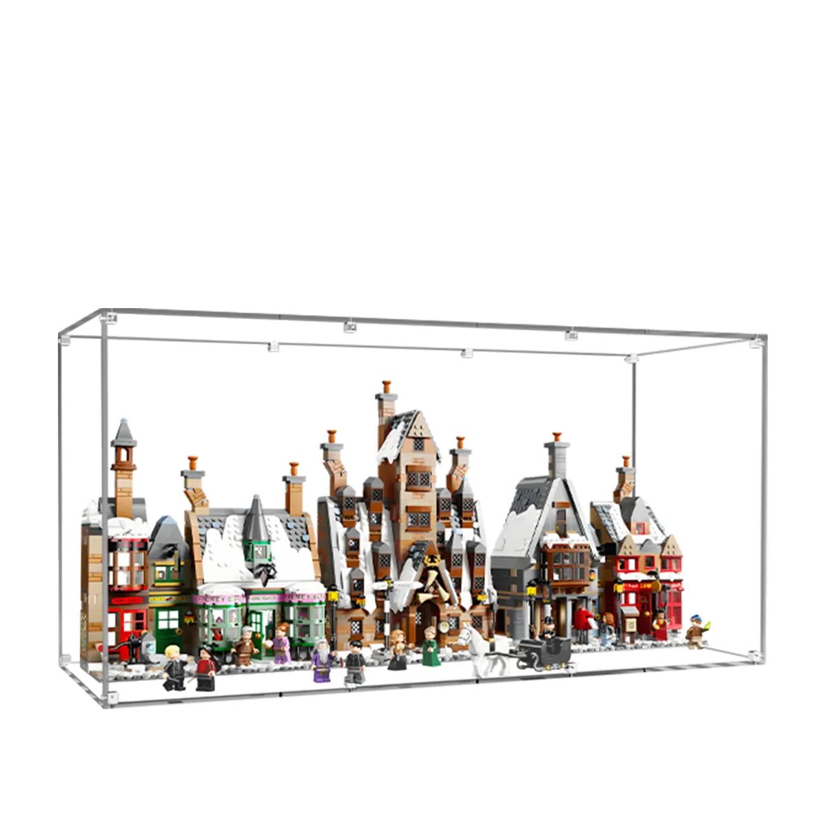 Acrylic Display Case Compatible with LEGO® Harry Potter™ Hogsmeade™ Village 76457 - brickzonehub