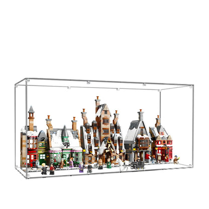 Acrylic Display Case Compatible with LEGO® Harry Potter™ Hogsmeade™ Village 76457 - brickzonehub