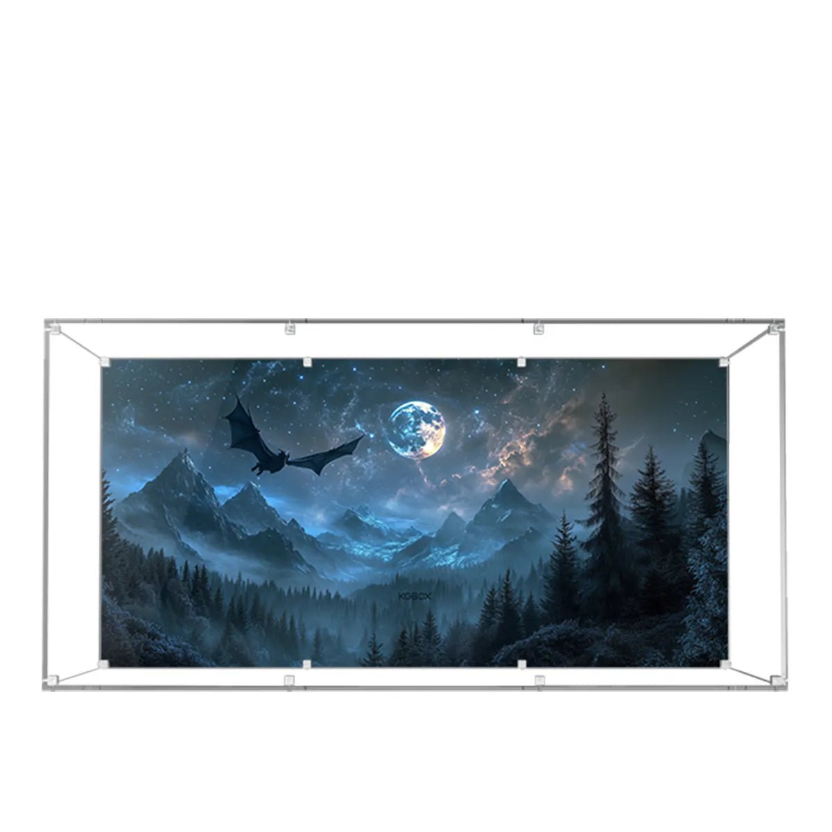 Acrylic Display Case Compatible with LEGO® Harry Potter™ Hogsmeade™ Village 76457 - brickzonehub