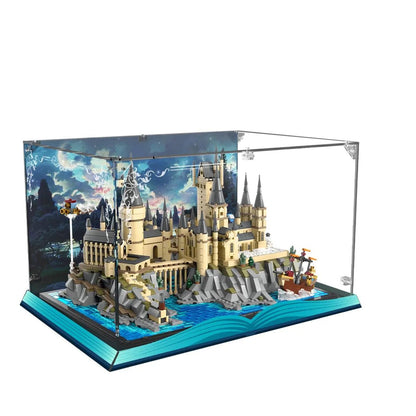 Acrylic Display Case Compatible with LEGO® Harry Potter™ Hogwarts™ Castle and Grounds 76419 - brickzonehub