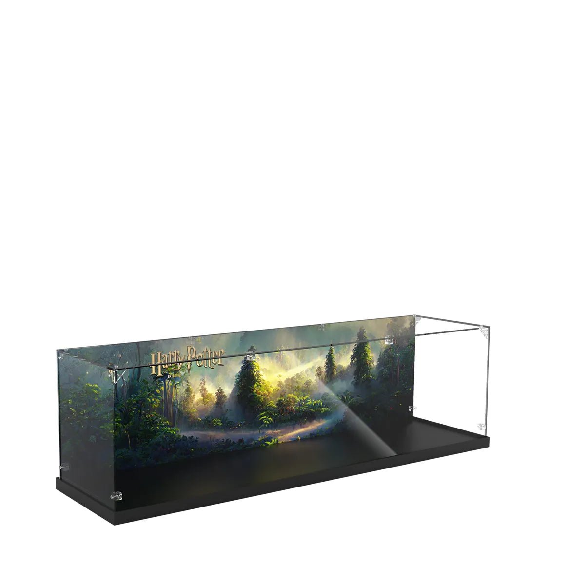 Acrylic Display Case Compatible with LEGO® Harry Potter™ Hogwarts Express ™ Train Set 76423 - brickzonehub