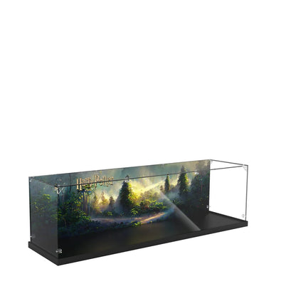 Acrylic Display Case Compatible with LEGO® Harry Potter™ Hogwarts Express ™ Train Set 76423 - brickzonehub