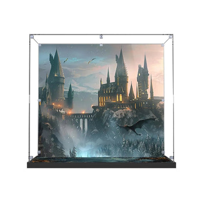 Acrylic Display Case Compatible with LEGO® Harry Potter™ Triwizard Tournament: The Arrival 76440 - brickzonehub