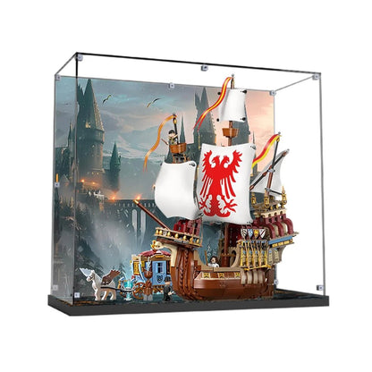 Acrylic Display Case Compatible with LEGO® Harry Potter™ Triwizard Tournament: The Arrival 76440 - brickzonehub