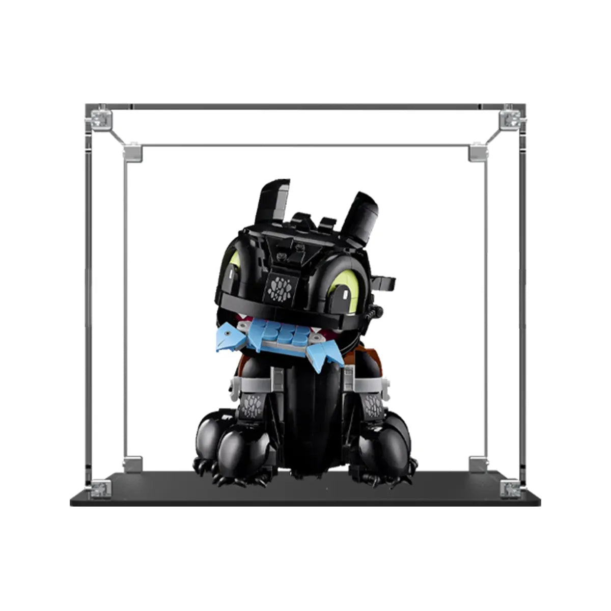 Acrylic Display Case Compatible with LEGO® Icons How to Train Your Dragon: Toothless 10375 - brickzonehub