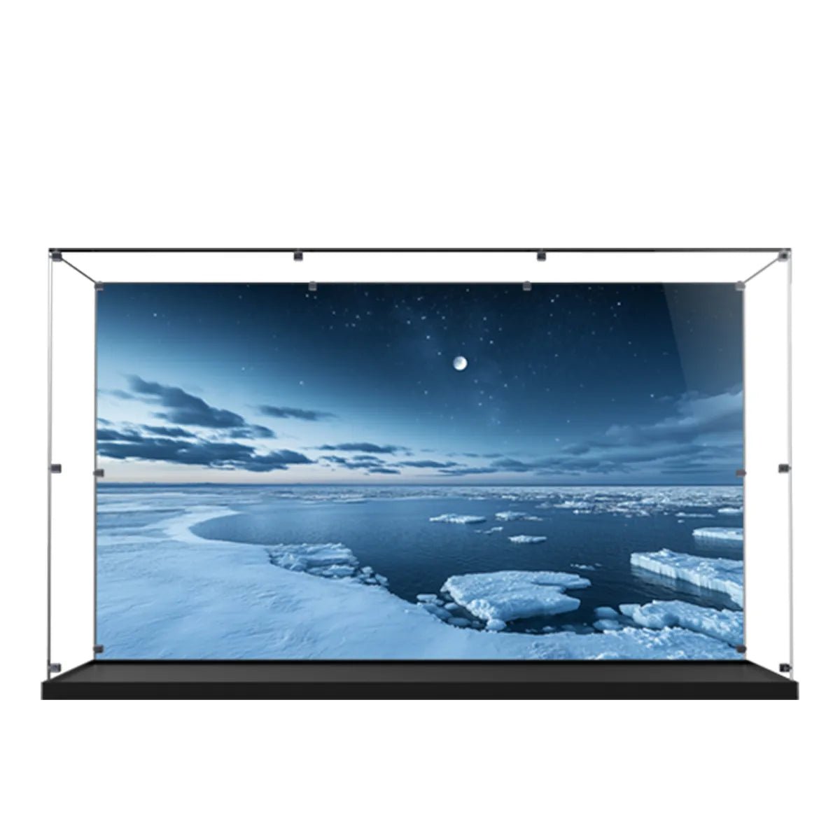 Acrylic Display Case Compatible with LEGO® Icons The Explorer Ship 10335 - brickzonehub