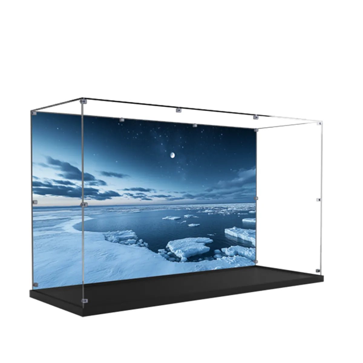 Acrylic Display Case Compatible with LEGO® Icons The Explorer Ship 10335 - brickzonehub