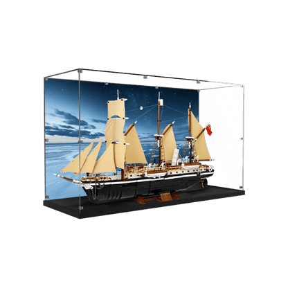 Acrylic Display Case Compatible with LEGO® Icons The Explorer Ship 10335 - brickzonehub