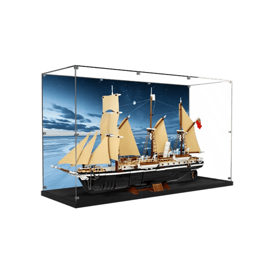 Acrylic Display Case Compatible with LEGO® Icons The Explorer Ship 10335 - brickzonehub