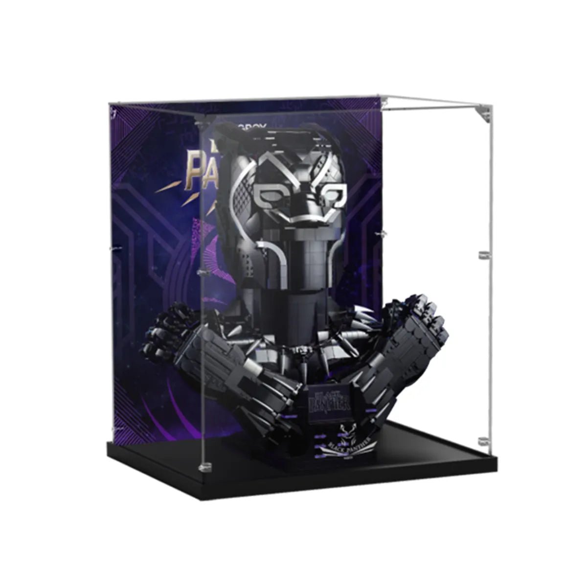 Acrylic Display Case Compatible with LEGO® Marvel Black Panther 76215 - brickzonehub