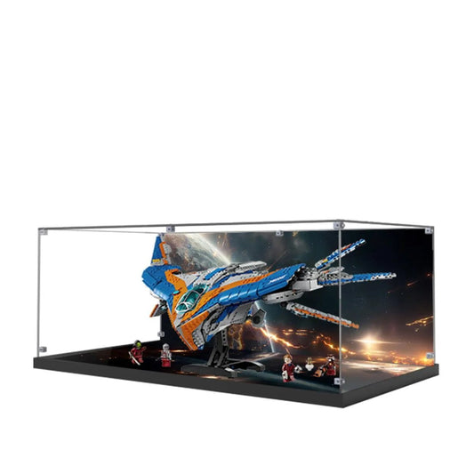 Acrylic Display Case Compatible with LEGO® Marvel Guardians of the Galaxy: The Milano 76286 - brickzonehub