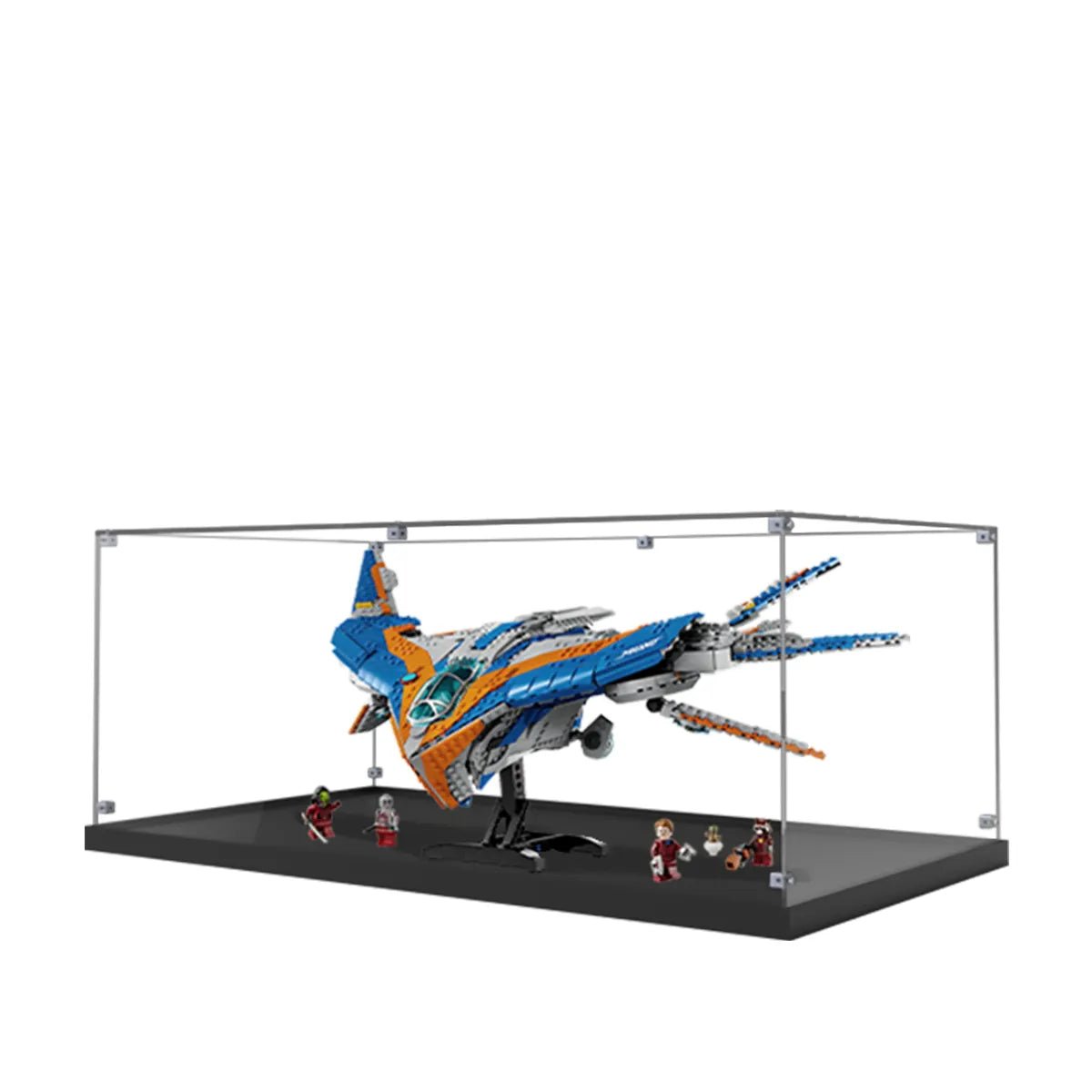 Acrylic Display Case Compatible with LEGO® Marvel Guardians of the Galaxy: The Milano 76286 - brickzonehub