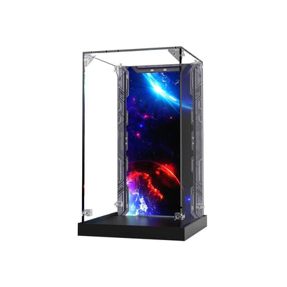 Acrylic Display Case Compatible with LEGO® Marvel Ravager Jumpsuit Groot 76341 - brickzonehub