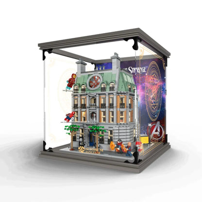 Acrylic Display Case Compatible with LEGO® Marvel Sanctum Sanctorum 76218 - brickzonehub