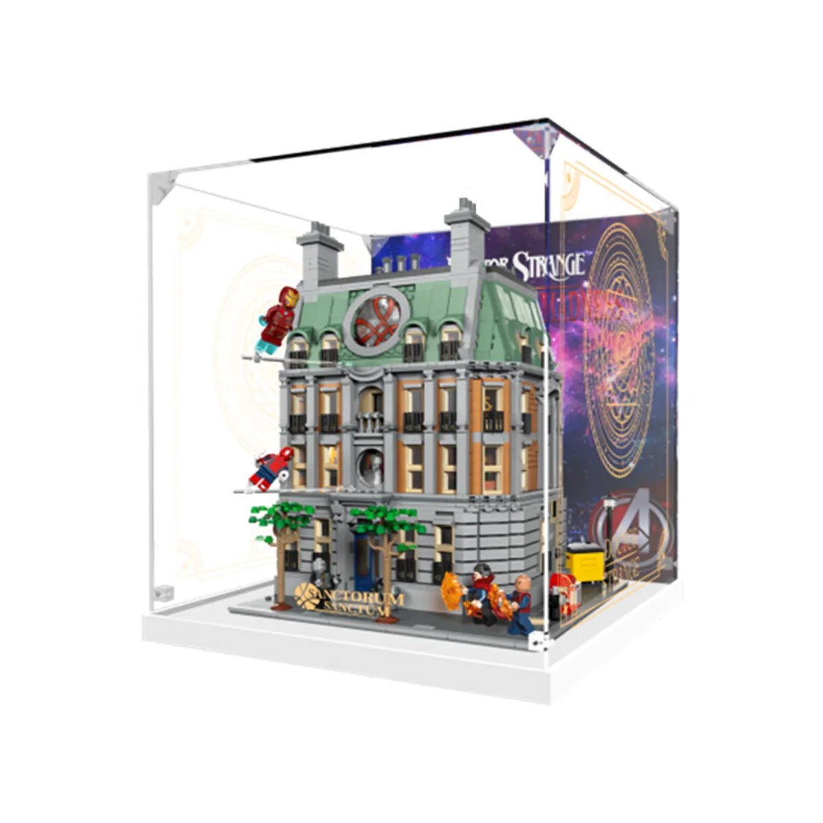 Acrylic Display Case Compatible with LEGO® Marvel Sanctum Sanctorum 76218 - brickzonehub