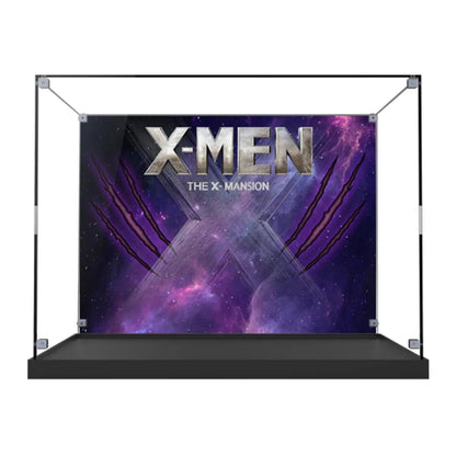 Acrylic Display Case Compatible with LEGO® Marvel X - Men: The X - Mansion 76294 - brickzonehub