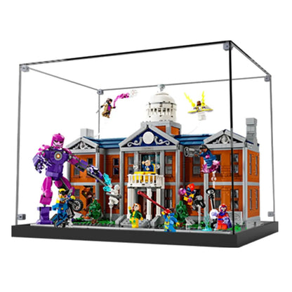 Acrylic Display Case Compatible with LEGO® Marvel X - Men: The X - Mansion 76294 - brickzonehub