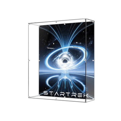 Acrylic Display Case Compatible with LEGO® Star Trek: U.S.S. Enterprise NCC - 1701 - D™ 10356 - brickzonehub